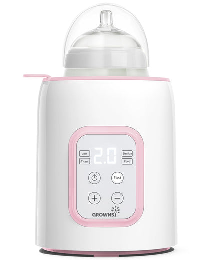 GROWNSY Bottle Warmer, Fast Baby Bottle Warmer for All Bottles, Milk Warmer for Breastmilk or