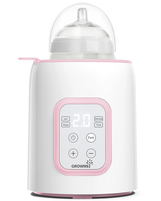 GROWNSY Bottle Warmer, Fast Baby Bottle Warmer for All Bottles, Milk Warmer for Breastmilk or
