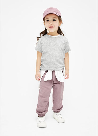 Toddler Boy 3 Pack Long Bloomers Baby Soft Cotton Basic Sweatpants Kids Summer Fall Solid Casual Jogger Pants