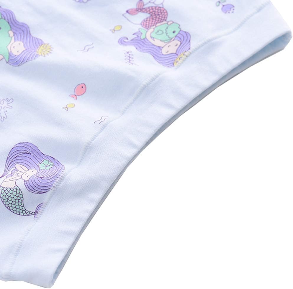 CHUNG Toddler Little Girls Kids Briefs Panties Soft Cotton Boyshort Underwear Pack Big Girl Daily Cute Pattern