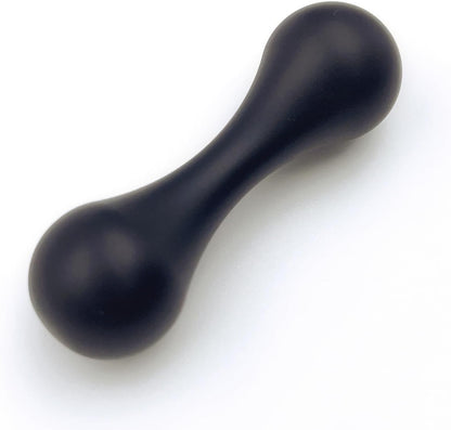 Knucklebone Skill Toys, Small Bone Toys, Made of Metal, Portable EDC Fingers Fidget Toys, Gifts for Skill Players (Aluminium/Black)