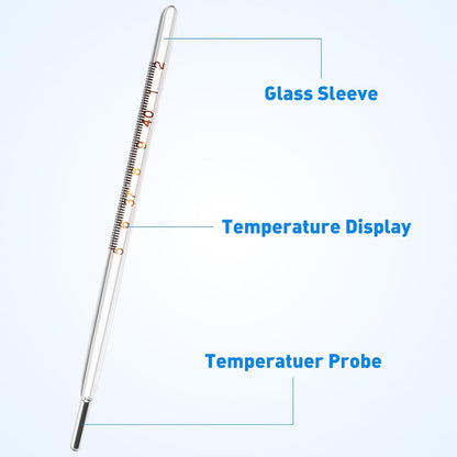Glass Oral Temperature Measurement Classic Digital Temperature Measurement Accurate Temperature