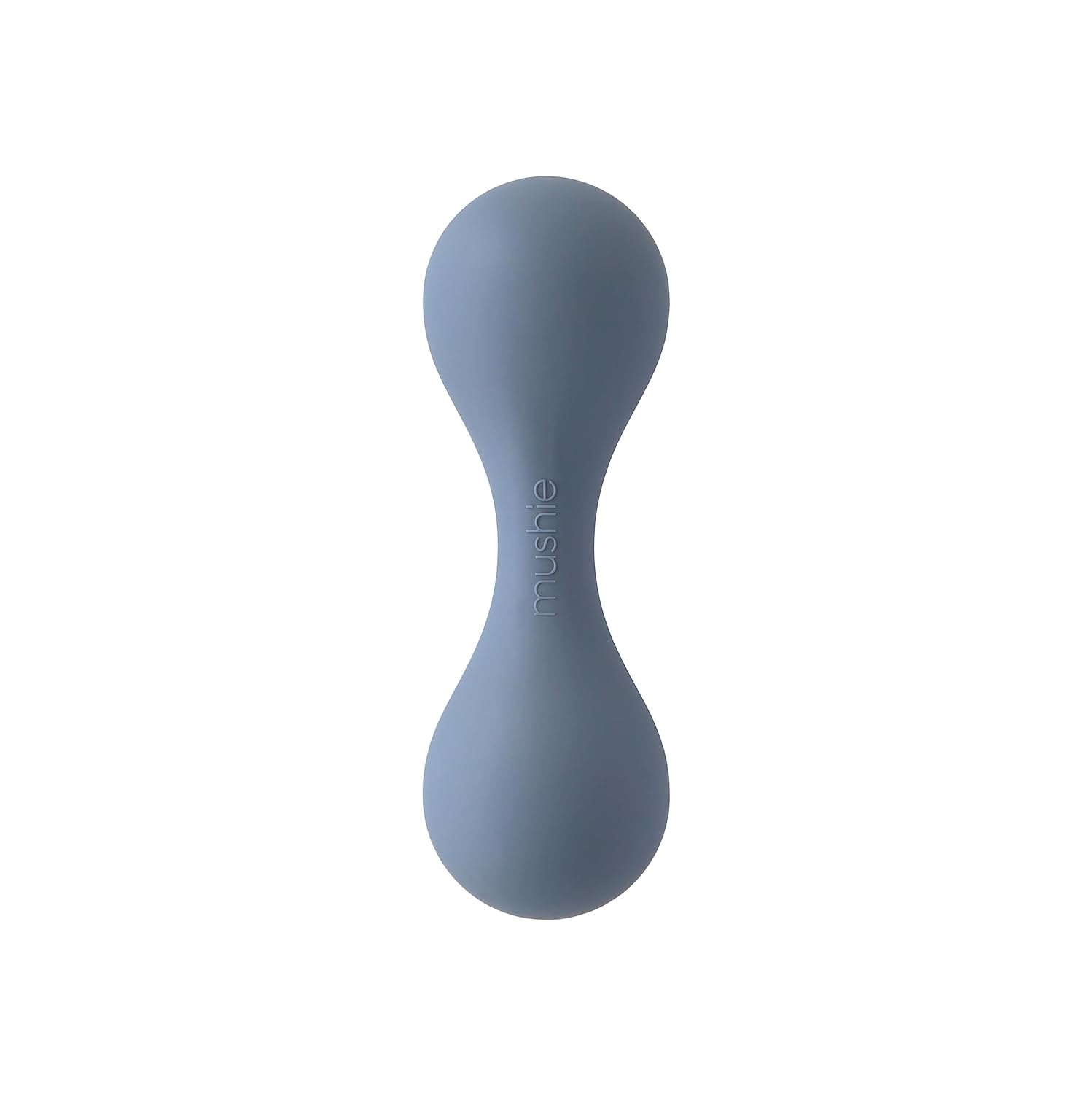 mushie Silicone Baby Shaker Rattle Toy | Ages 3+ Months (Tradewinds)