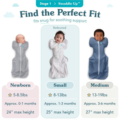 Love to Dream Swaddle UP, Baby Sleep Sack, Self-Soothing Swaddles for Newborns, Improves Sleep