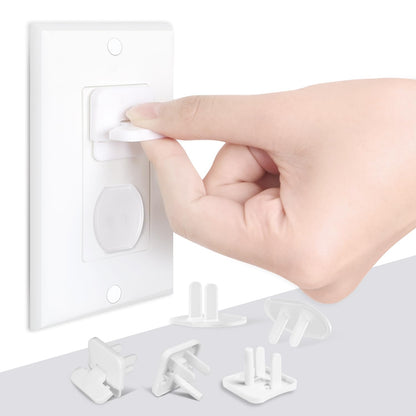 Babepai Outlet Covers Baby Proofing 55-Pack White, Child Proof Electrical Protector Safety Baby Safety Plug Covers