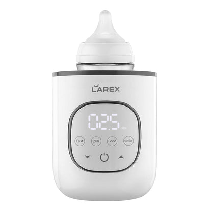 LAREX Bottle Warmer, Fast Baby Bottle Warmer for Breastmilk and Formula, with Timer and Accurate