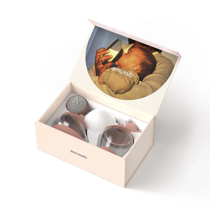 Baby Bottle Starter Kit Includes 2 Bottles 2 Nipples 2 Caps 2 Lids 2 Responsive Flow Valves