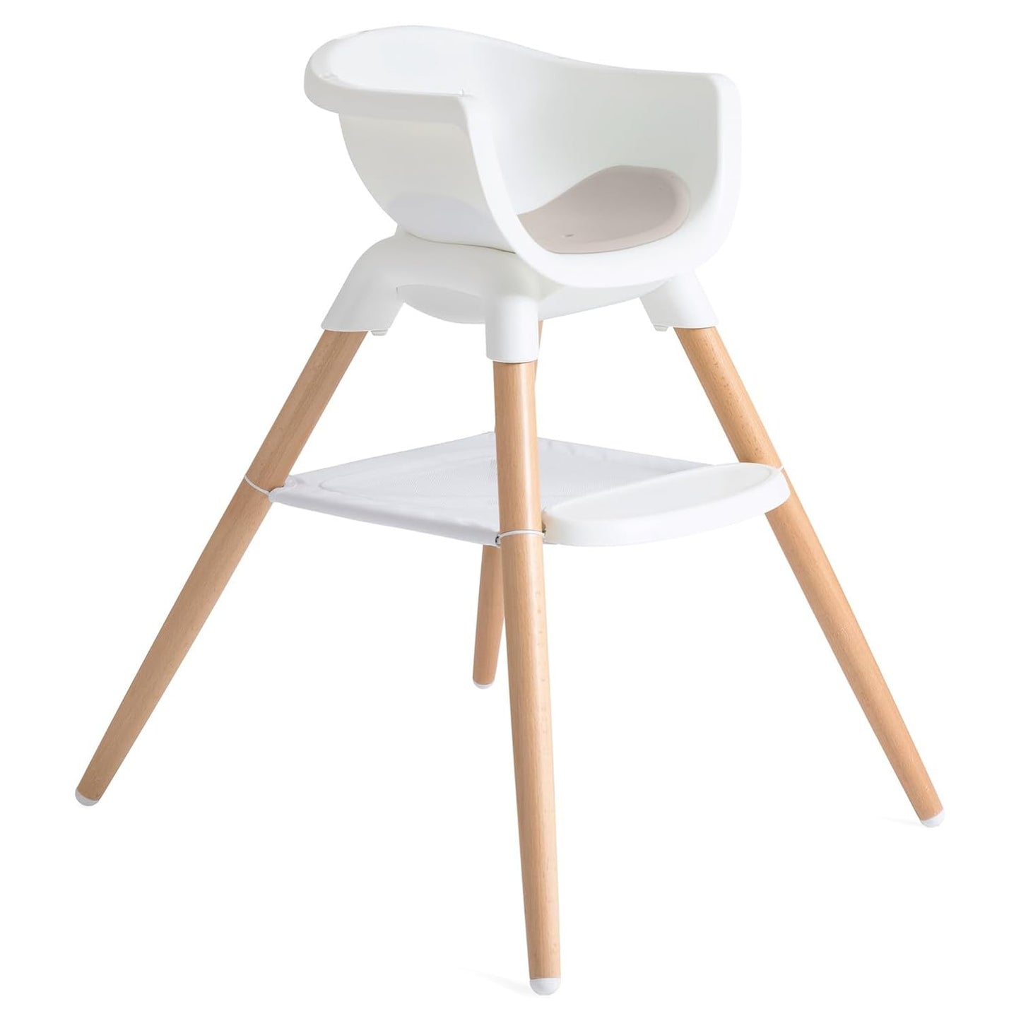 Joie Chai Multi-Mode Highchair - European Beech Wood, Convertible, 9+ Modes, Birth up to 60 lb.