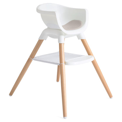 Joie Chai Multi-Mode Highchair - European Beech Wood, Convertible, 9+ Modes, Birth up to 60 lb.
