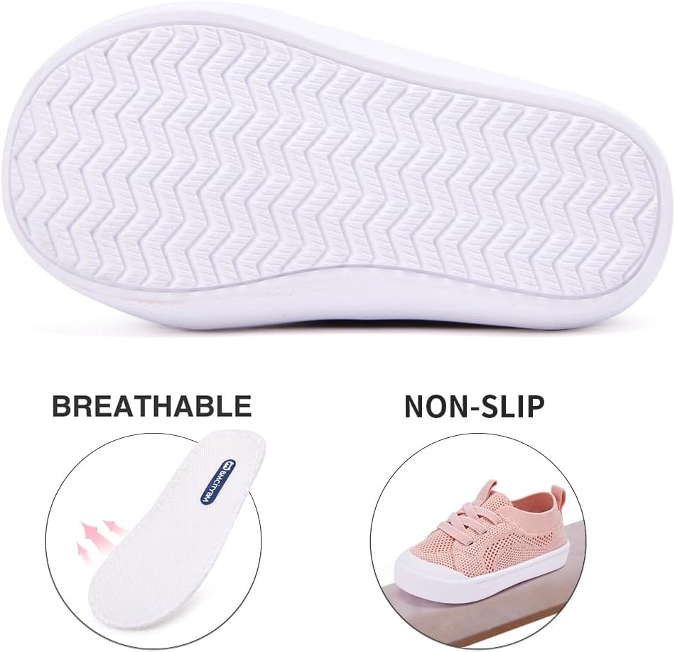 BMCiTYBM Baby Shoes Boy Girl Infant Sneakers Non-Slip First Walkers 6 9 12 18 24 Months