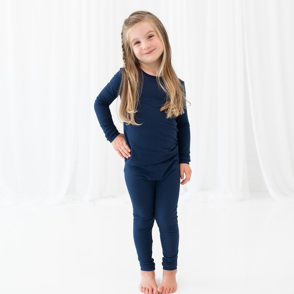 KYTE BABY Toddler Pajama Set - Pjs for Toddlers Made of Soft Bamboo Rayon Material
