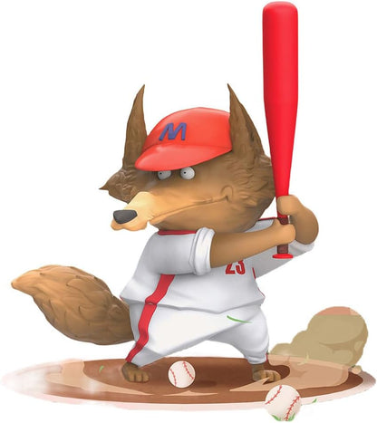 Animal Baseball Team Series Blind Box Figures 1PC Random Art Cute Sport Collectibles Birthday Gift