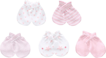 Newborn Layette Gift Set 27-Piece Baby Girl Clothes Bodysuits, Pants Essentials and Accessories 0-12Months
