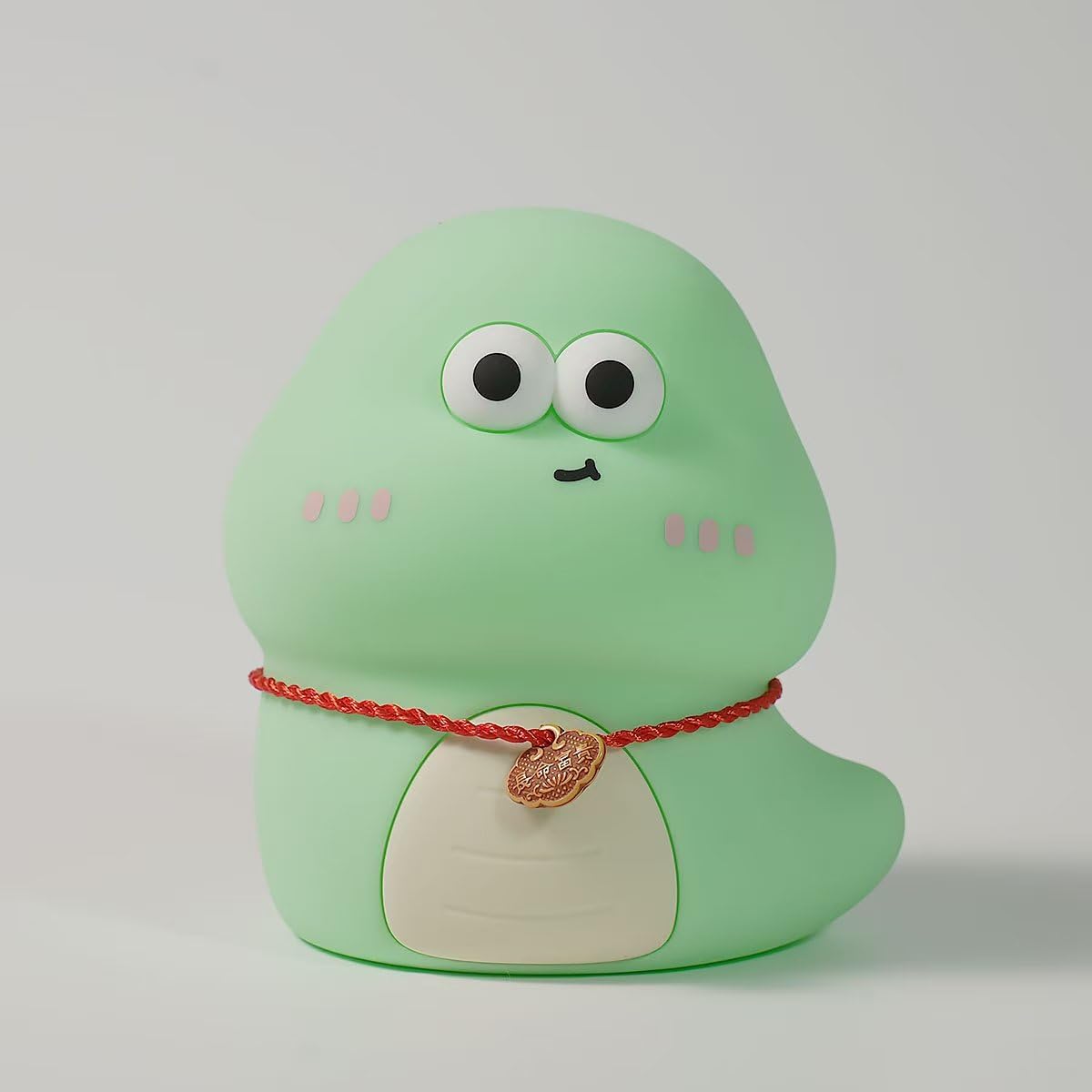 Cute Night Light, Squishy Silicone Snake Nursery Night Lamp for Kids,Kawaii Bedside Nightlight with 7 Colors 3 Levels Dimmable Tap Control Rechargeable Nightlights as Gifts and Room Decor