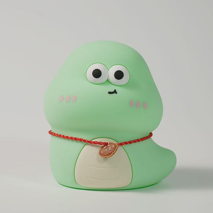 Cute Night Light, Squishy Silicone Snake Nursery Night Lamp for Kids,Kawaii Bedside Nightlight with 7 Colors 3 Levels Dimmable Tap Control Rechargeable Nightlights as Gifts and Room Decor