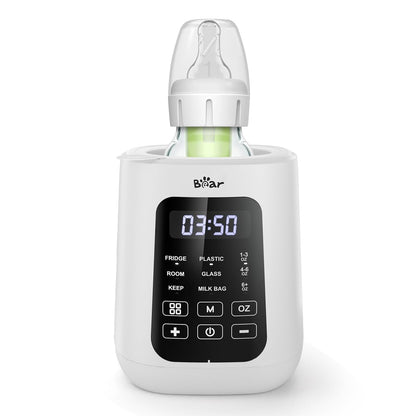 Bear Baby Bottle Warmer, Milk Warmer Breastmilk Bag Formula Fast Warming for New Born Baby Bottles