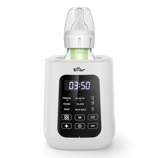Bear Baby Bottle Warmer, Milk Warmer Breastmilk Bag Formula Fast Warming for New Born Baby Bottles