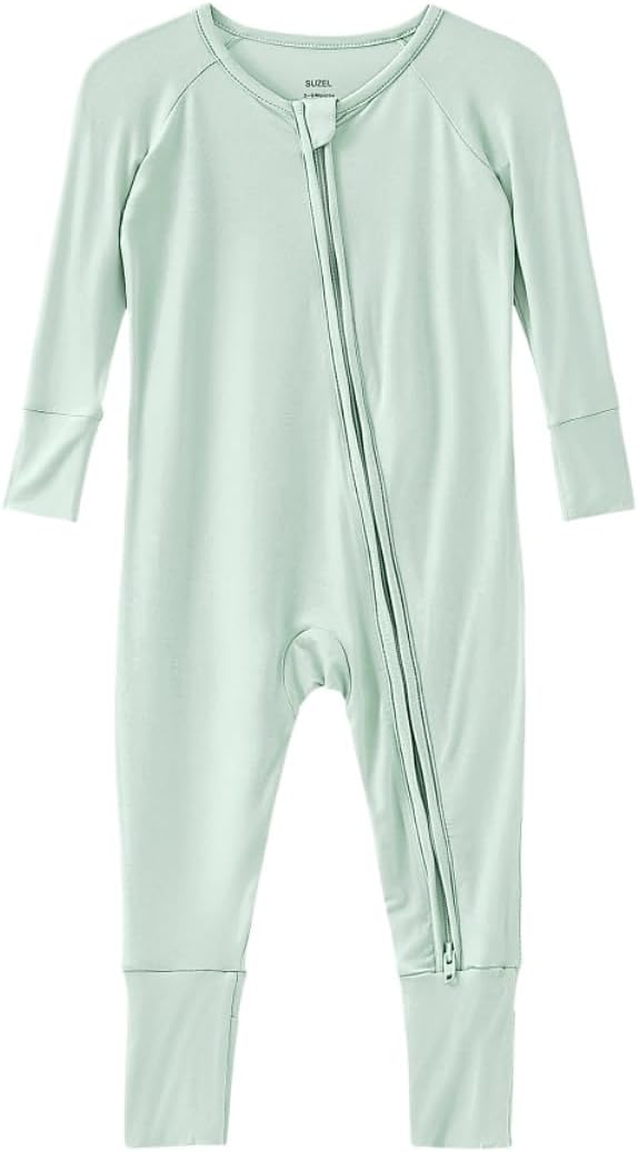 Baby Viscose from Bamboo Footless Pajamas Boys Girls Zippy Pjs Sleep 'N Play Romper - 0-24 Months