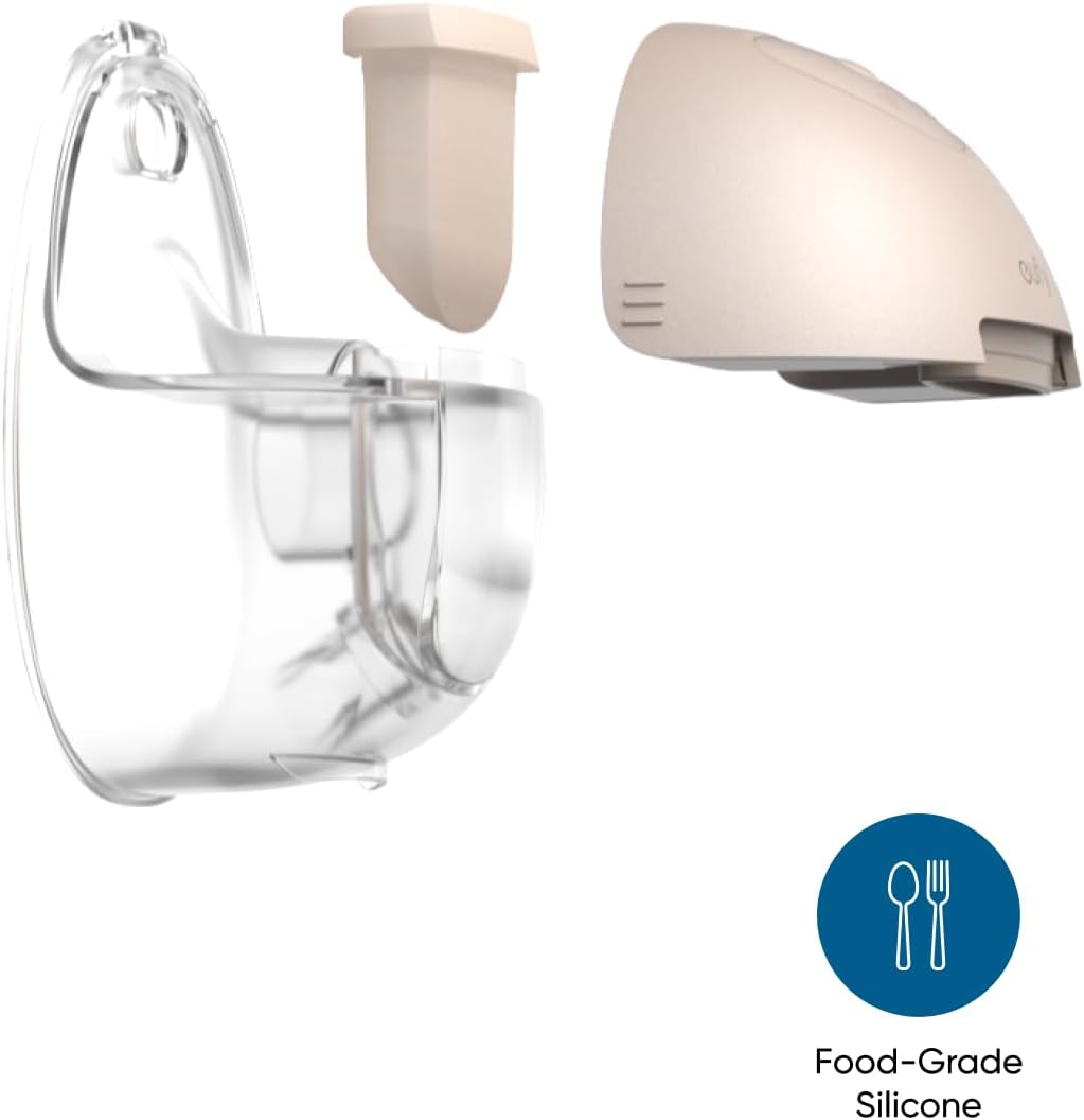 eufy Original Diaphragm (2-Pack) for Wearable Breast Pump E10/E20/S1/S1 Pro, Food-Grade Silicone
