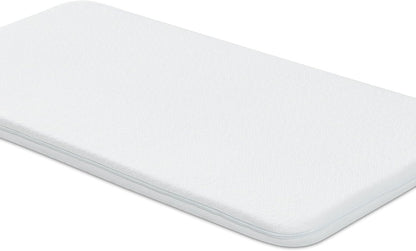 NeoBorn Baby Bassinet Mattress Pad, 47" x 23.6" Dual Sided Comfort Gel Memory Foam Mattress with Removable Soft Tencel Cover Fit for ADOVEL/BabyBond/ANGELBLISS/ELEMARA Bassinet Bedside Crib