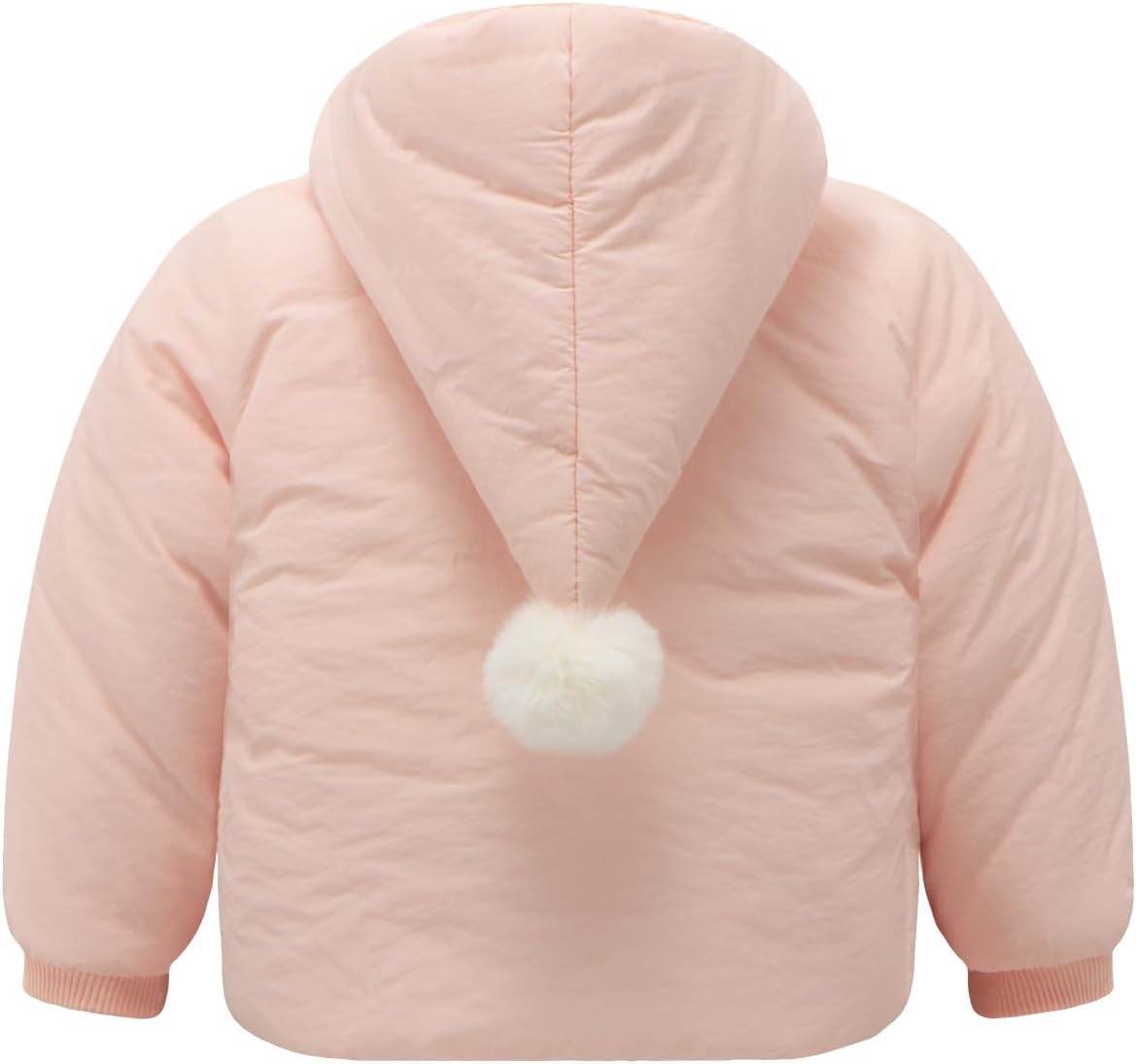 Baby Girl Winter Fleece Jacket Toddler Boy Puffer With Hood Coat Infant Clothes