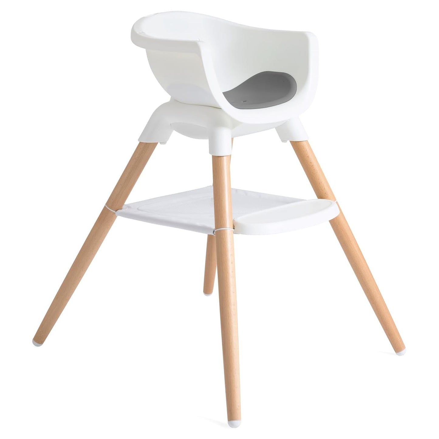 Joie Chai Multi-Mode Highchair - European Beech Wood, Convertible, 9+ Modes, Birth up to 60 lb.
