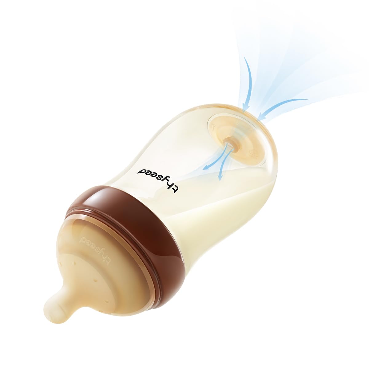 PPSU Natural Anti-Colic Baby Bottles | Newborn Breast Like Nursing Bottle for Breastfed Babies with