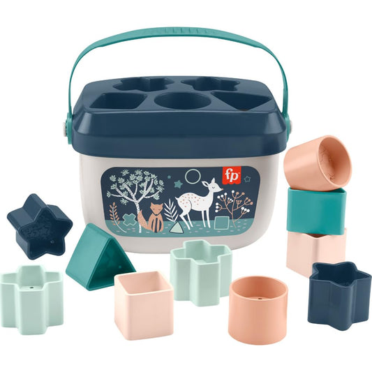 Fisher-Price Baby’s First BlocksToy Set, Navy Fawn