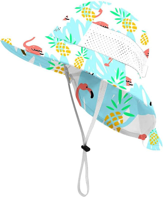 Baby Sun Protection Hat for Infant Toddlers Boys Girls UPF 50+ Sunhat for Outdoor Beach Swim