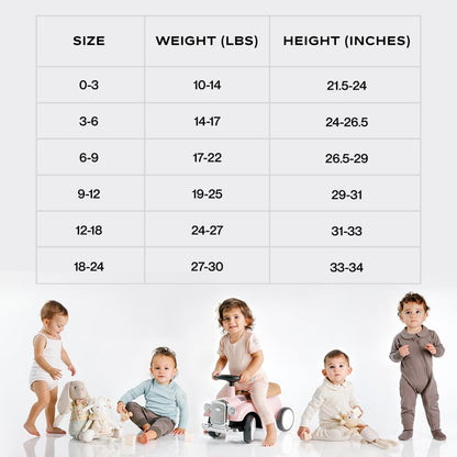 MON CHOU Premium Short Sleeve Bodysuit - Luxuriously Soft, 100% Pima Cotton Baby Bodysuit - Organic Cotton Baby Clothes