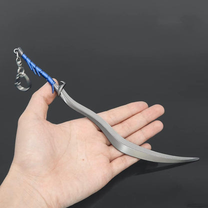 Elden Ring Bloodhound's Fang Curved Greatsword Knight Sword Replica Action Figures Toys Collection Gift Party Supplies Desk Decoration Backpack Pendant Gift