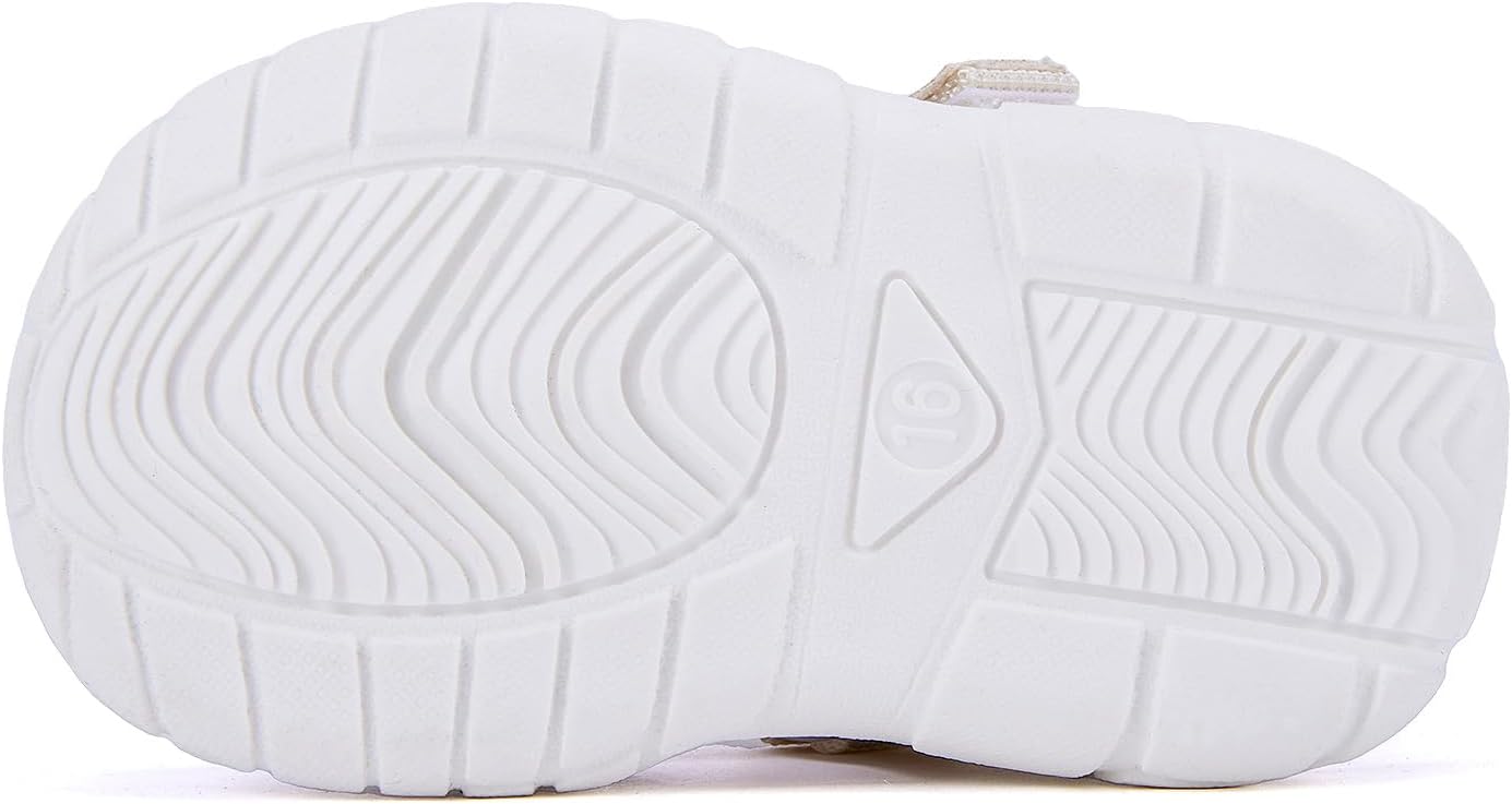 BMCiTYBM Baby Boy Girl Closed Toe Summer Sandals Lightweight Shoes Infant Non-Slip First Walking Sneakers 6 9 12 18 24 Months
