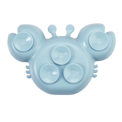 PandaEar 2 Pack Silicone Suction Plate for Baby, Divided Unbreakable Toddler Food Plate with 2 Pack