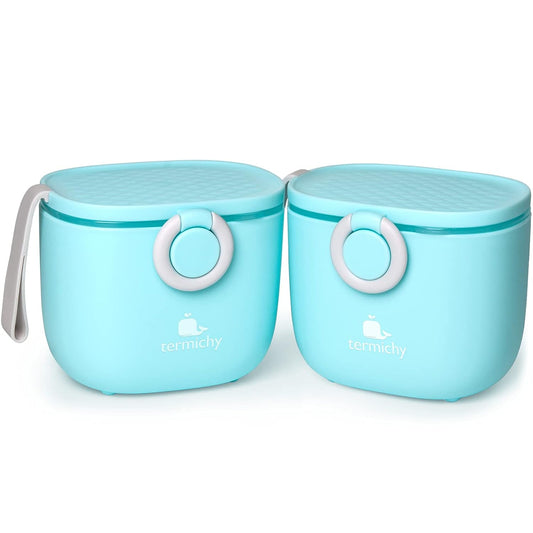 Termichy Baby Formula Dispenser, Portable Milk Powder Dispenser Container with Carry Handle and