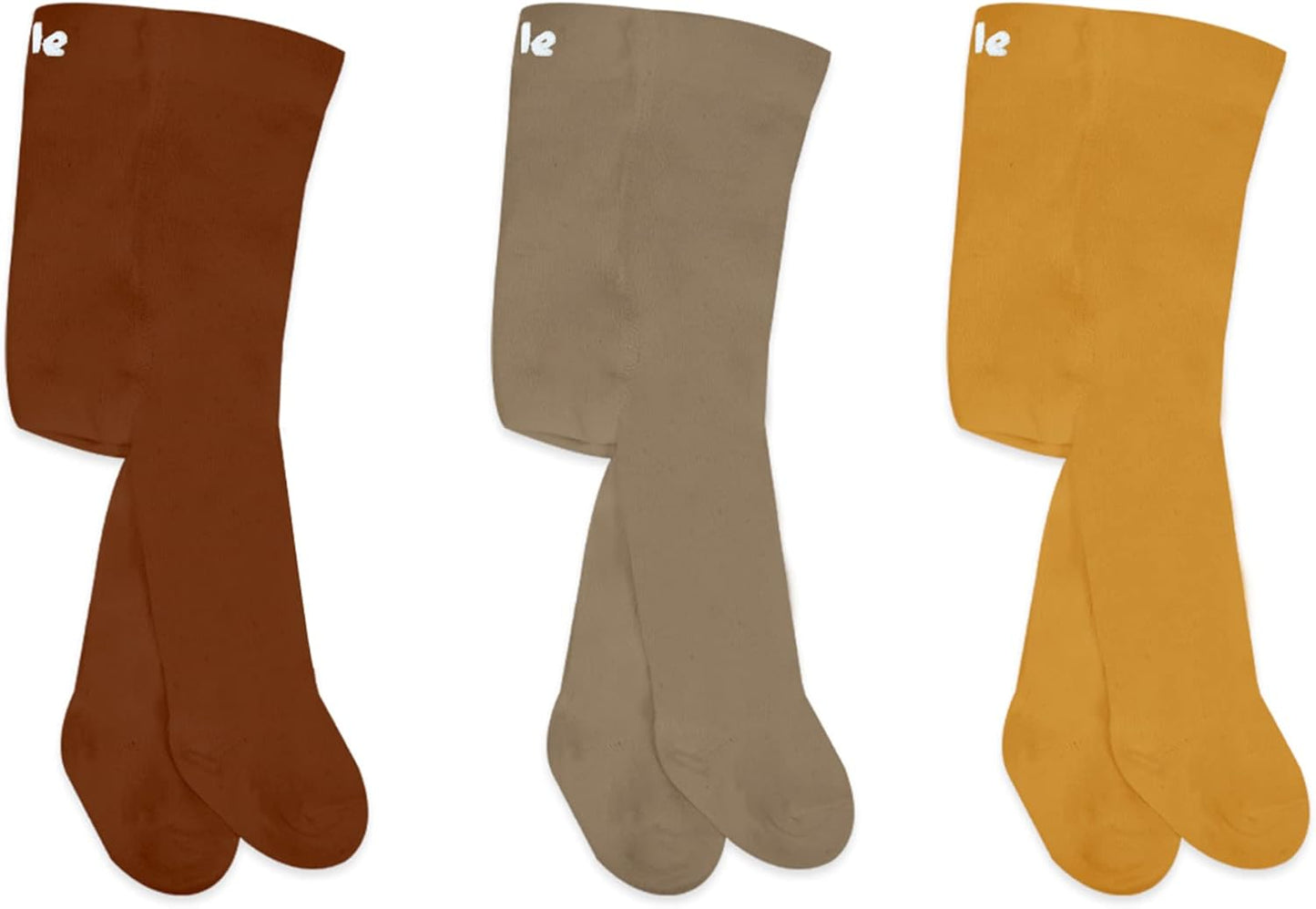 bistyle Baby Girls Tights Thick Leggings Soft | Warm Organic Cotton Stockings Pantyhose | Newborn Infant Toddler 3 Pack