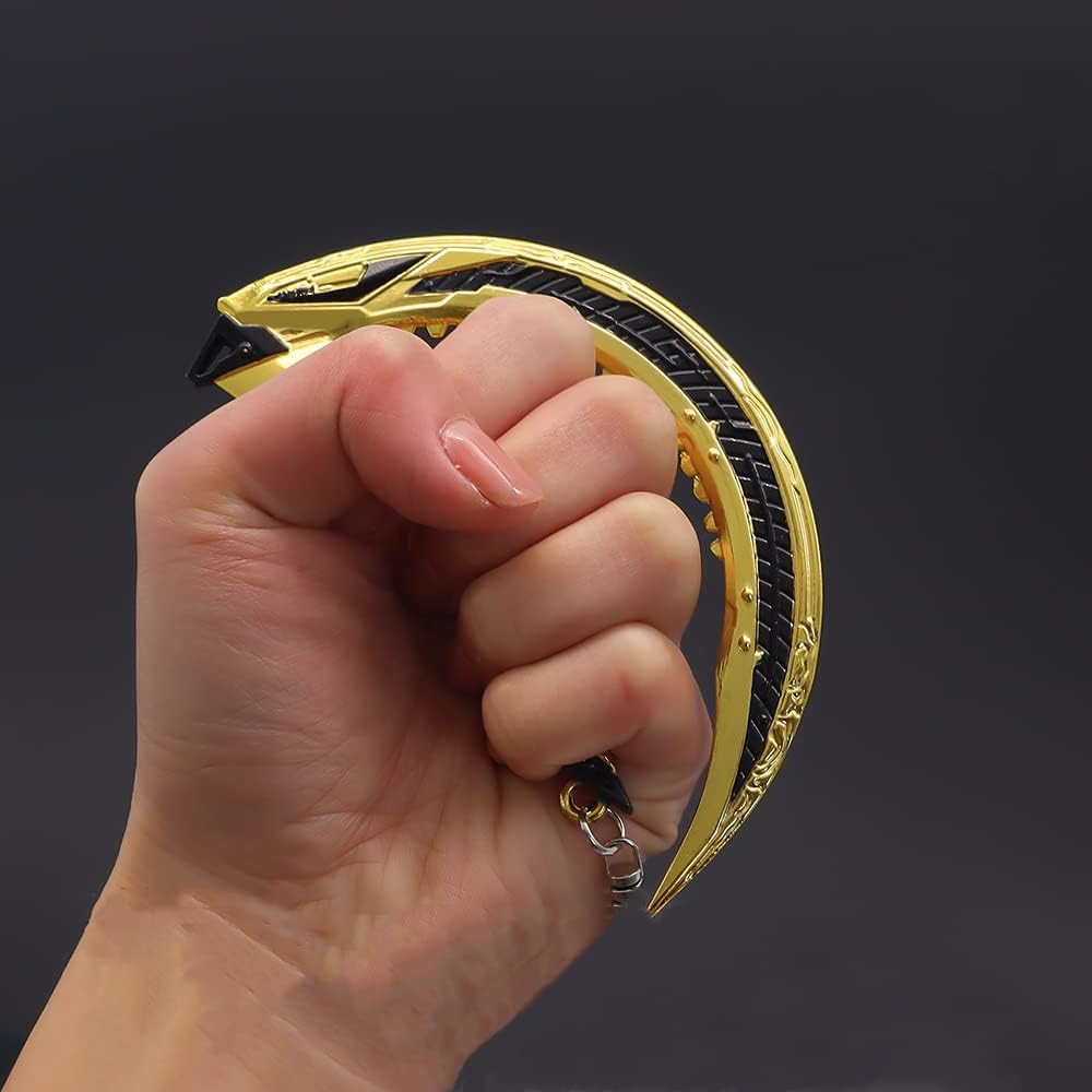 Superbuybox Apex Seer Heirloom Fist Sickle Metal Action Figures Desk Motion Toys Game Collection Decoration Gift (Apex Seer Heirloom Fist Sickle 4.7'')