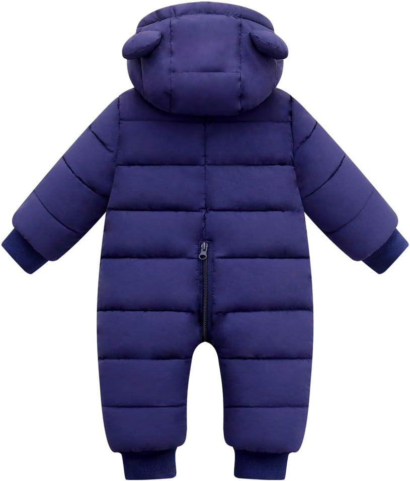 Cute Baby Boys Snowsuit New Born baby girls Winter Coat Toddler Clothes