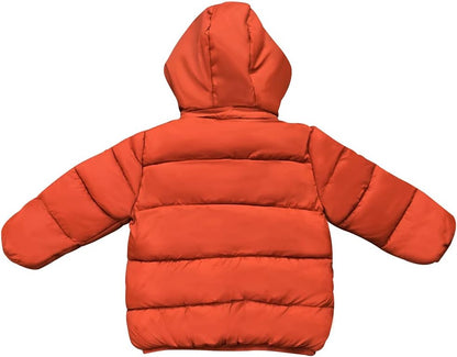 Baby Girls Boys' Winter Fleece Jackets With Hooded Toddler Cotton Dress Warm Lined Coat Outer Clothing