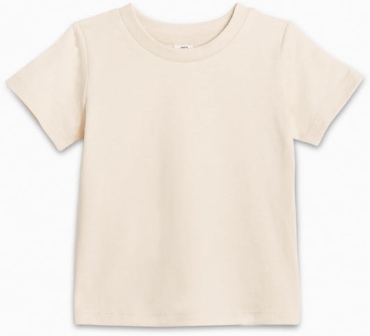 Colored Organics - Organic Cotton Toddler Short Sleeve Shirts - Baby Toddler and Kids Tops - Girls and Boys Tees