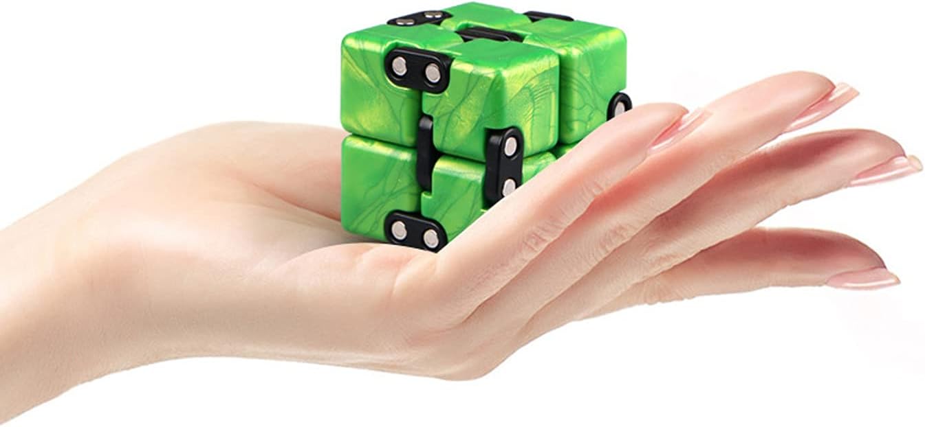 Magic Crazy Cube Stress & Anxiety Relief Toy Killing Time Fidget Toy for Kids Adults ADD ADHD