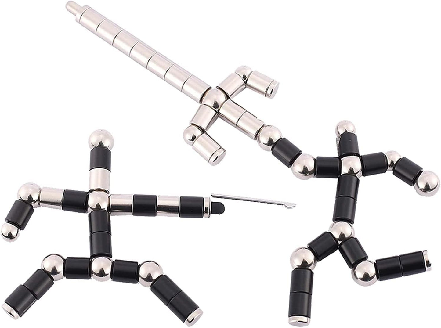 Fidget Pen,Magnetic Pen， Decompression Magnetic Toy Pen，Magnet Pen Fidget Toy Relieve Pressure Novel Toy Gift for Kids or Friends! (Big Red)