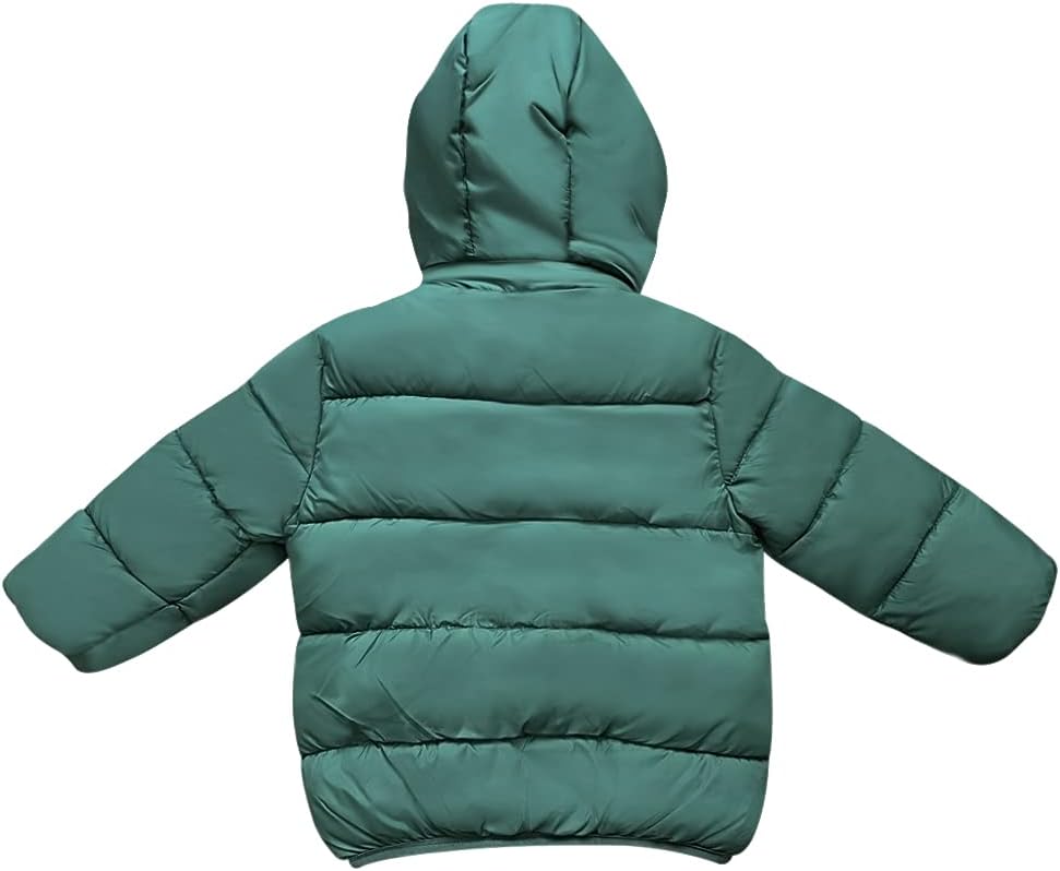 Baby Girls Boys' Winter Fleece Jackets With Hooded Toddler Cotton Dress Warm Lined Coat Outer Clothing