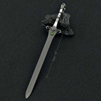 Superbuybox God of War Ragnarök Katros Blades of the Gods Action Figures Game Toys Collection Keychain Gift Desk Decoration Backpack Pendant Gift