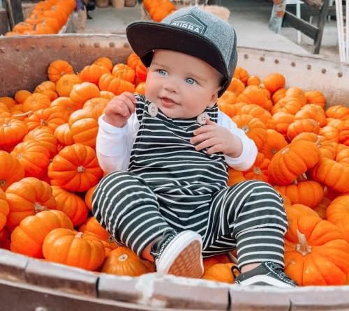 Baby Hats - Baseball Hat, Newborn Youth Flat Brim Mesh Trucker Surf Skate Bubba Bro Fitted Beach Cap Gorros para Bebes