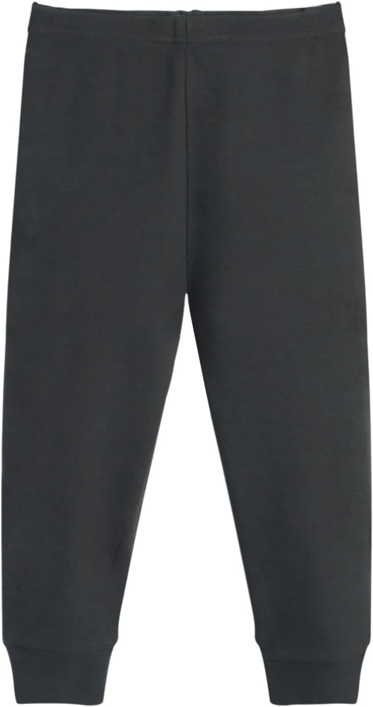 GLASH Kids Baby and Toddler Boys Cotton Pants, 4 Pack 2T-6Y Joggers Sweatpants for Boys