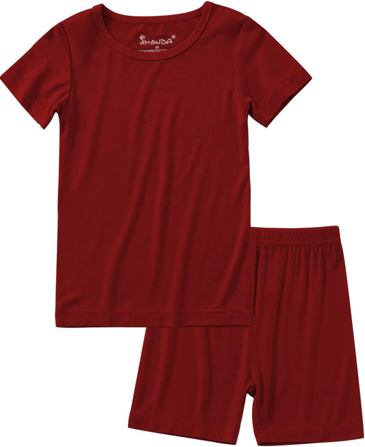 Jimonda Baby Boys Girls Pajama Sets Toddler Sleepwear Cool Jammies 2pcs Viscose from Bamboo PJs
