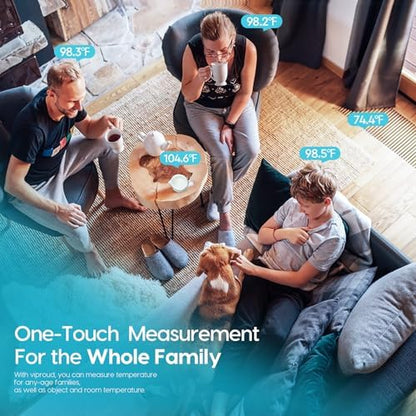 Thermometer for Adults and Kids, Fast Accurate Baby Thermometer, Fever Alarm & Mute Mode, Baby