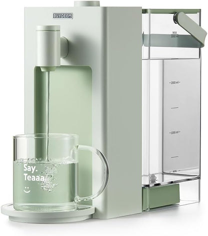 BUYDEEM S9013 Instant Hot Water Dispenser, Countertop Water Boiler & Warmer for Tea, Coffee and