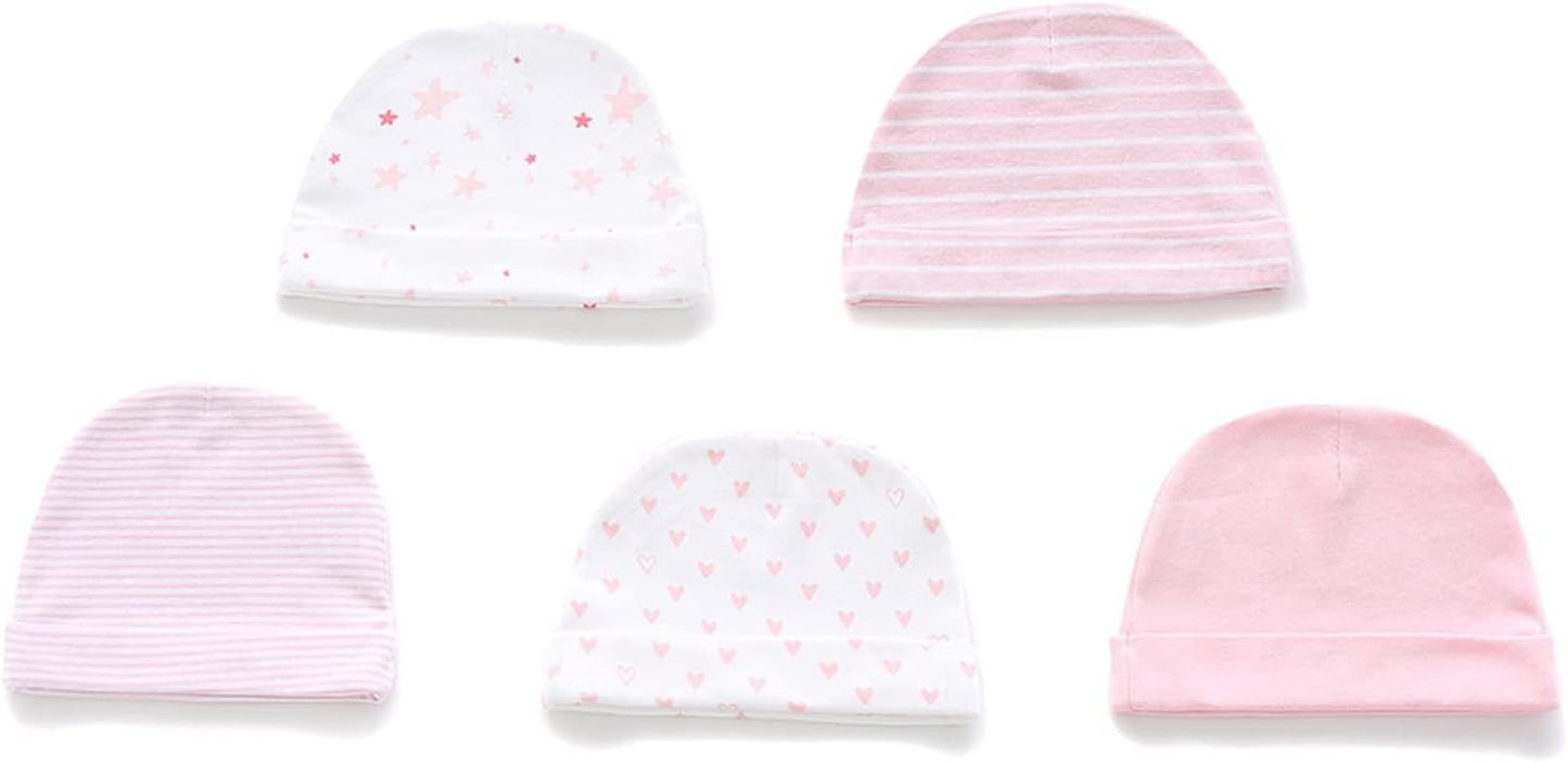 Newborn Layette Gift Set 27-Piece Baby Girl Clothes Bodysuits, Pants Essentials and Accessories 0-12Months