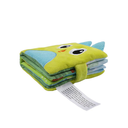 Soft Baby Books Gift Set – Cloth Crinkle Books for Infants 0-3-6-12 Months, Newborn Teething Toy, Tummy Time Toy, Baby Teethers, Shower Gift for Boys & Girls (2-pcs)